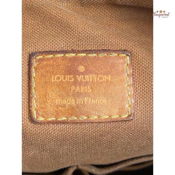 Authentic Louis Vuitton Brown Monogram Coated Canvas Trotteur Beaubourg PM Bag - Picture 9 of 12
